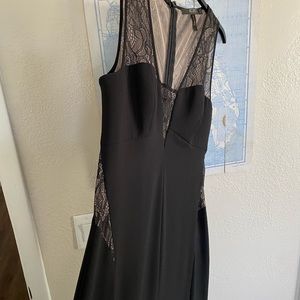 BCBG floor length gown
